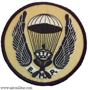 Escudo bordado Escuela Militar de Paracaidismo (EMP) Arido
